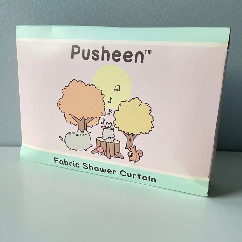 Pusheen Fabric Shower Curtain - 2017 Pusheen Box Exclusive